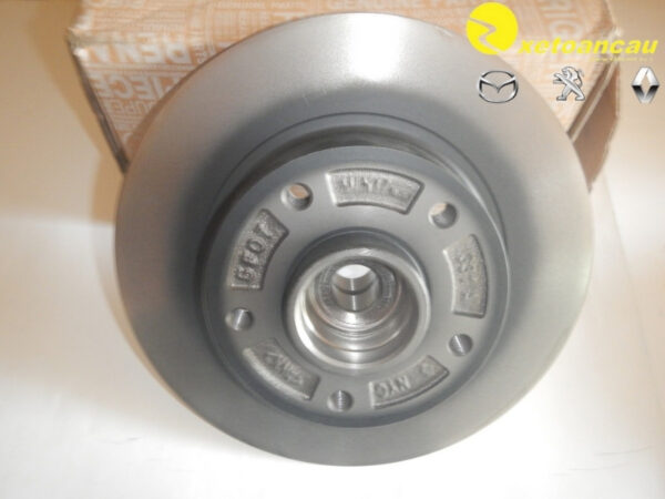 Bi moay ơ sau liền Đĩa phanh Fluence Samsung SM3 2010 2014 2018 chung MEGANE đã bán GENUINE liền đĩa phanh