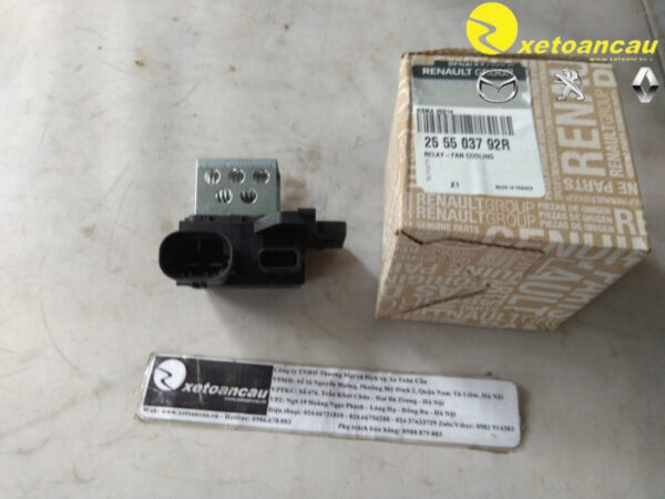 Biến trở lồng quạt két nước SM3 2014 Fluence OEM NS.QQ (Phần ĐIỆN TRỞ Nhôm CHẤM BI)