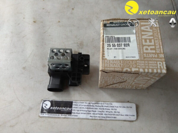 Biến trở lồng quạt két nước SM3 2014 Fluence OEM NS.QQ (Phần ĐIỆN TRỞ Nhôm CHẤM BI)