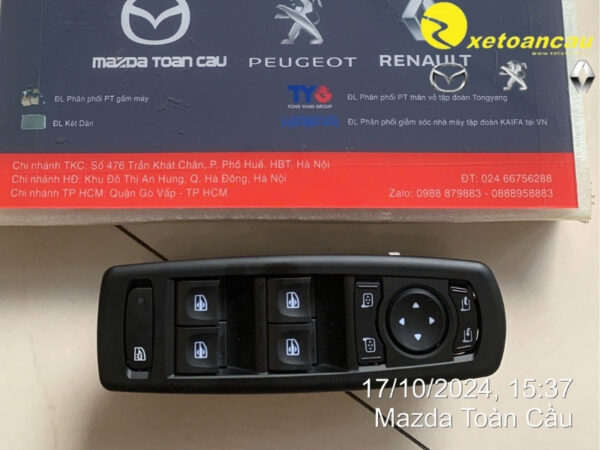 Công tắc kính tổng SM3 2014 chỉnh điện cụp điện GENUINE chung Megane