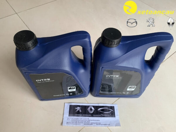 Dầu hộp số CVT NS2 Renault QM5 Koleos - Samsung SM3 SM5 chung X.Tr SN2 - Can 4 lit