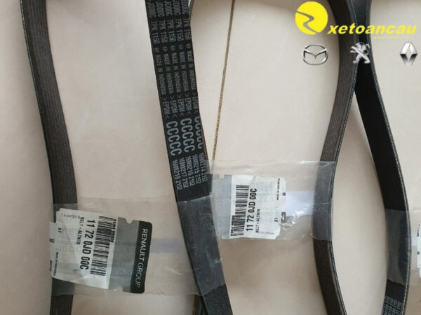 Dây curoa tổng, dây máy phát SM3 2010-2014 Renault Fluence 7PK1150 loại 6 rãnh chung