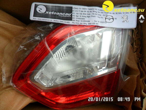 Đèn hậu trong phải SM3 2010 2014 chung Renault Fluence GENUINE