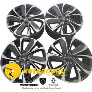 Lazang đúc Mazda CX5 2024 2025 Bản R19 CÁNH HOA ĐEN TRẮNG  Lazang đúc CX5 2024 2025 Genuine 9965597090