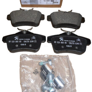 Má phanh sau Peugeot 3008 2018 2020 Má phanh sau 3008 2020 2025 YL00233280 1608520680