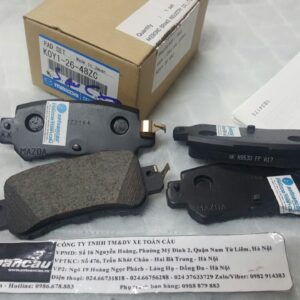 Má phanh sau Mazda 2 2015 2016 Má phanh sau Mazda 2 Má phanh sau Mazda 2 2020 2025 K0Y12648ZC K0Y1-26-48ZC K0Y12648Z